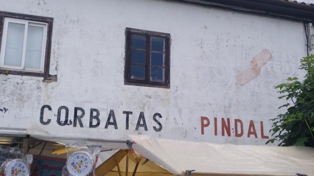 Rótulo original de Corbatas Pindal