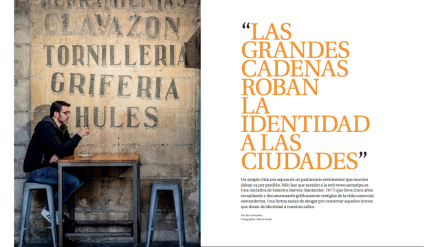[Reportaje] “Las grandes cadenas roban la identidad a las ciudades” (UCA, 28.04.2019)