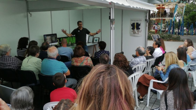 Presentando Santatipo (Feria del Libro Viejo)