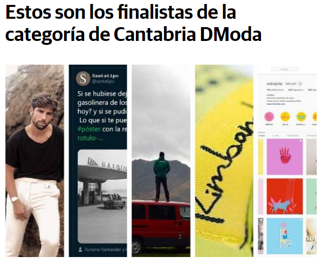 Finalista en los Premios Cantabria Digital 2019