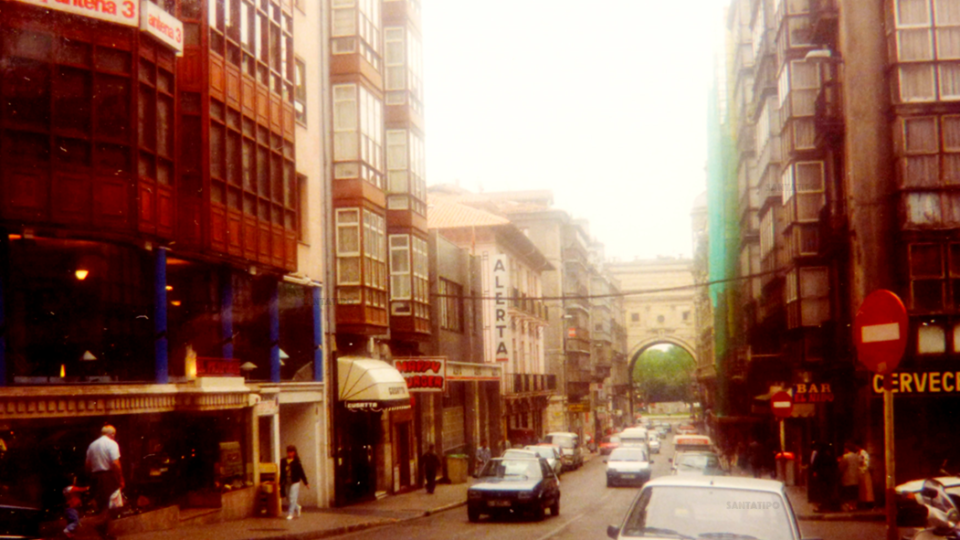 Calle Martillo a comienzos de los 90s