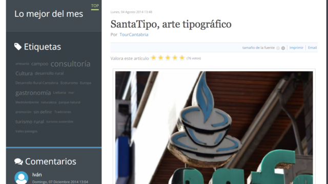 Primera reseña del proyecto