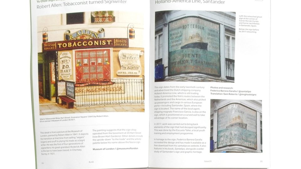 Reportaje de Santatipo en «Better Letters Magazine»