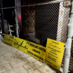 Salvados los cristales de la Mercería Canales